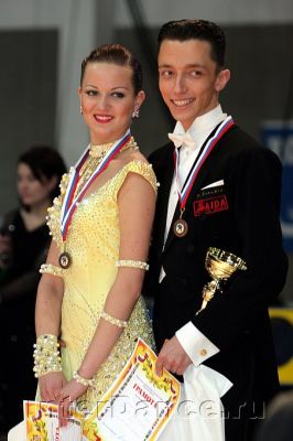  Антон Трубин и Мария Шкребтиенко, награждение победителей